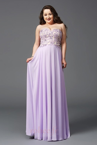 Robe de soirée Triangle Inversé Mousseline Sans Manches Été a ligne - Page 3