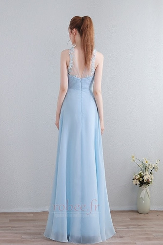 Robe de demoiselle d'honneur Mousseline Naturel taille Simple - Page 2