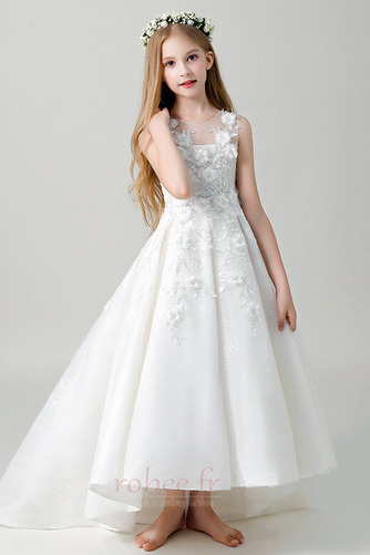 Robe de fille de fleur Automne Naturel taille Éternel A-ligne - Page 3