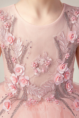 Robe de fille de fleur Perles Petit collier circulaire Haut Bas - Page 5