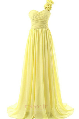 Robe de soirée Longueur de plancher A-ligne Elégant Laçage Sans Manches - Page 6