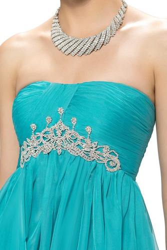 Robe de bal Printemps Elégant Ballon Mousseline Dos nu Corsage plissé - Page 4