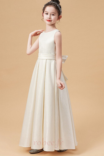 Robe de fille de fleur Longueur Cheville Orné de Nœud à Boucle - Page 3