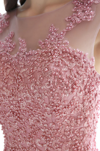 Robe de demoiselle d'honneur Tulle Naturel taille Laçage Epurée - Page 5