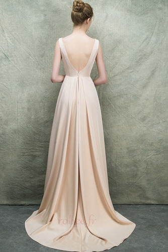 Robe de soirée aligne Col Bateau Froid Simple Mariage Manquant - Page 2