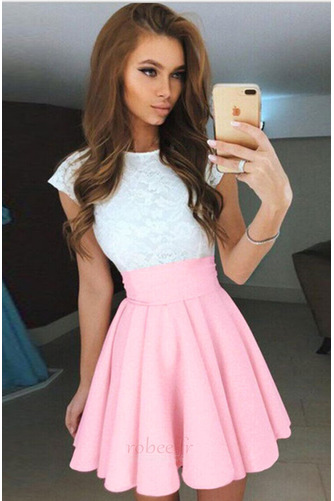 Robe de cocktail Fermeture à glissière Sans Manches Elégant Manquant - Page 3