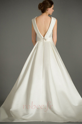 Robe de mariée Dos nu Sans Manches Petit collier circulaire Epurée - Page 5