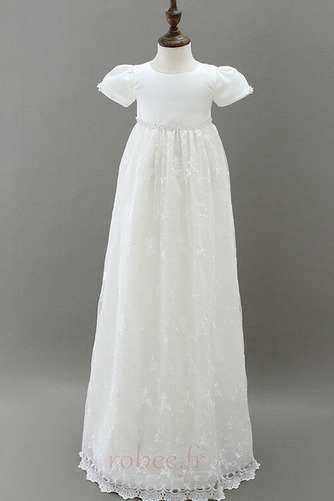 Robe de fille de fleur Chapeau Train de petit A-ligne Formelle - Page 3