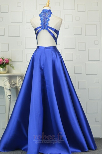 Robe de bal Classique Automne Décolleté Dans le Dos Drapé A-ligne - Page 7