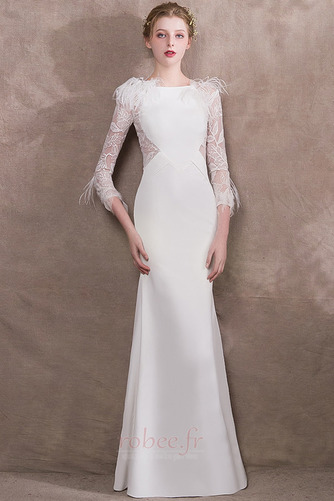 Robe de soirée Col de chemise t Manche Aérienne A-ligne Longueur Cheville - Page 1