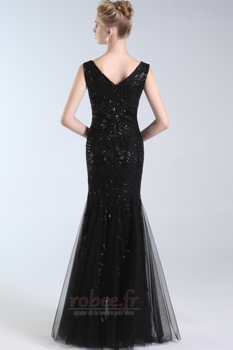 Robe de soirée Sirène Poire Perle Naturel taille Corsage Pailleté - Page 2