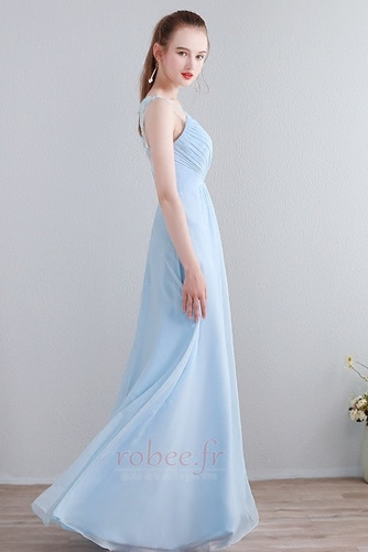 Robe de demoiselle d'honneur Mousseline Naturel taille Simple - Page 3
