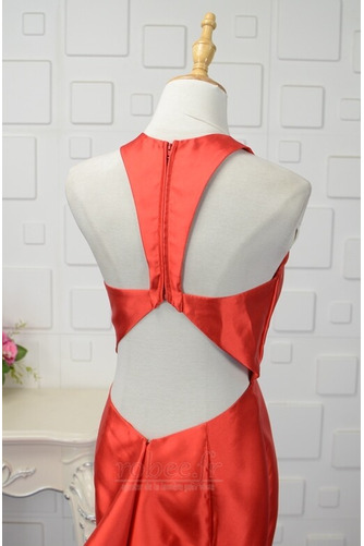 Robe de soirée Longueur de plancher Dépouillé Accrocher le cou - Page 5