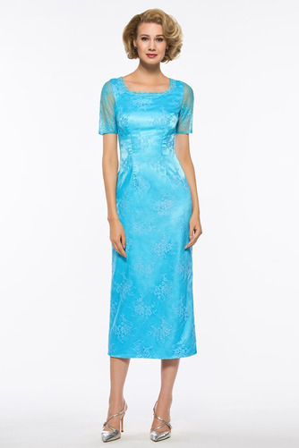 Robe mères Luxueux Glissière Manche Aérienne 3/4 Manche Cérémonie - Page 4