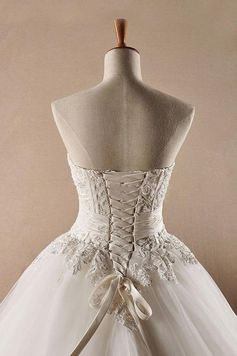 Robe de mariée Sans courroies Norme Traîne chapelle Sans Manches - Page 4
