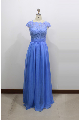 Robe de demoiselle d'honneur Dentelle Fermeture à glissière Naturel taille - Page 3