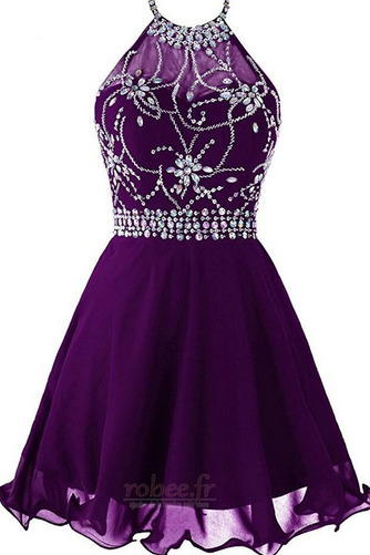 Robe de cocktail Courte Dos nu Petit collier circulaire Naturel taille - Page 6