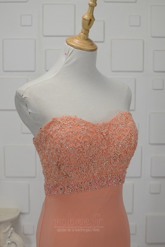 Robe de soirée Sans courroies Naturel taille Serré Fourreau Avec Bijoux - Page 4