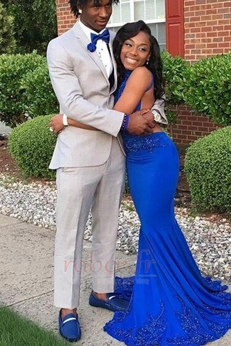 Robe de bal Ballon Fourreau Avec Bijoux Spandex Mode Perle Train de petit - Page 2