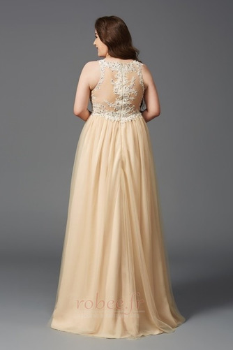 Robe de soirée Fermeture à glissière A-ligne Sans Manches Ballon - Page 2