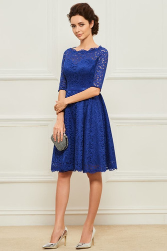 Robe mères Dentelle Mi-longues Manche Demi Fermeture à glissière - Page 2