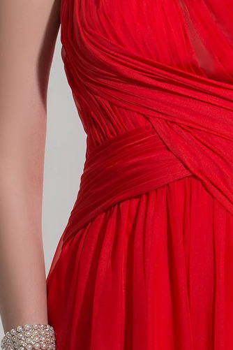 Robe de bal Traîne Courte Fourreau pli Fermeture à glissière - Page 5