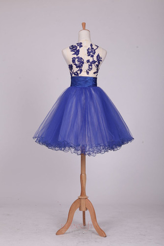 Robe de cocktail Ballon Longueur de genou Naturel taille Tulle - Page 4