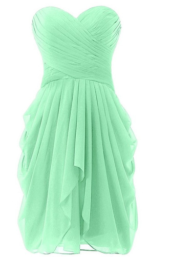 Robe de demoiselle d'honneur Mousseline Naturel taille a ligne - Page 4