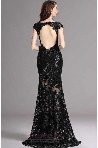 Robe de soirée Sans Manches Printemps Ballon Perle Traîne Courte - Page 2