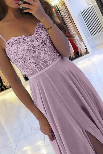 Robe de soirée Naturel taille Traîne Courte Fourchure Frontale - Page 5