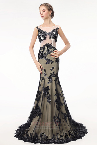 Robe de bal Longue noble Appliquer Naturel taille Sirène Mince - Page 3