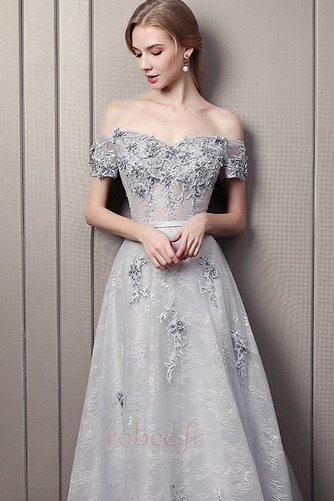 Robe de soirée Naturel taille Manche Courte Epurée Mancheron - Page 5