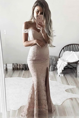 Robe de soirée Sirène Manquant Sans Manches Fermeture éclair - Page 1