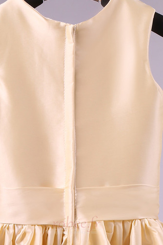 Robe de fille de fleur A-ligne Col de chemise t Fermeture éclair - Page 5