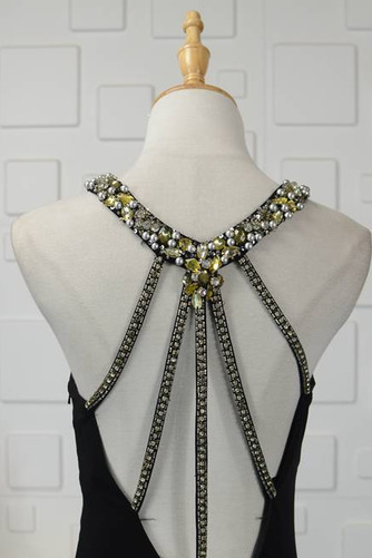 Robe de bal Sexy Milieu Naturel taille Près du corps crêper Longue - Page 5