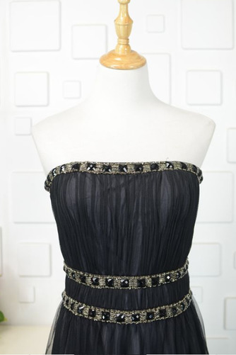 Robe de demoiselle d'honneur Triangle Inversé Elégant Sans Manches - Page 4