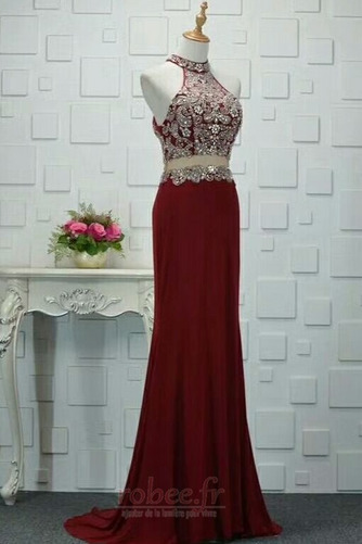 Robe de soirée Perler Col haut Près du corps Mince Désirable - Page 2