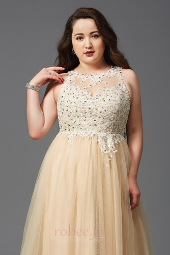 Robe de soirée Fermeture à glissière A-ligne Sans Manches Ballon - Page 6