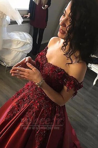 Robe de cocktail Longueur de genou Laçage Naturel taille Manche Courte - Page 3