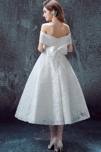 Robe de mariage Rosée épaule Mancheron Longueur Mollet Dos nu - Page 2