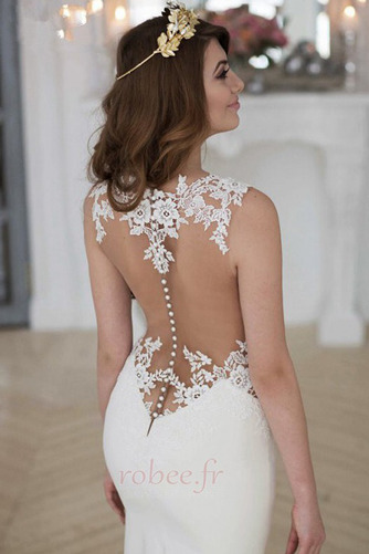 Robe de mariée Sirène Petit collier circulaire Naturel taille - Page 4