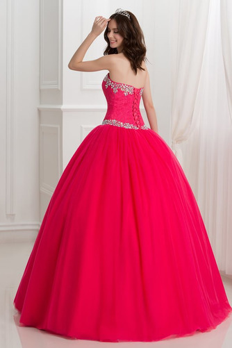 Robe de bal Tulle Formelle Longueur de plancher Fourreau Avec Bijoux - Page 2