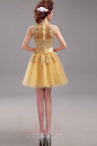 Robe de bal Dentelle Balançoire Glamour Longueur de genou aligne - Page 3