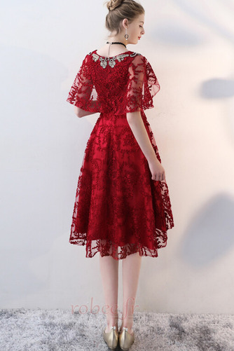 Robe de soirée Naturel taille Glamour Printemps Manche Courte - Page 5