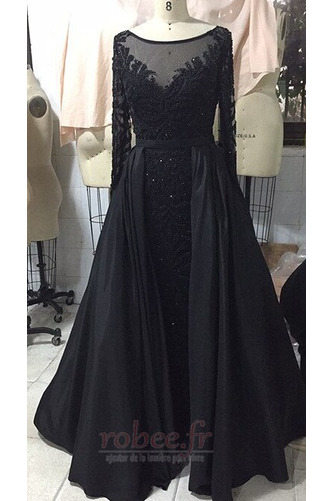 Robe de soirée Col Bateau Norme Fourreau Avec Bijoux Décalcomanie - Page 6