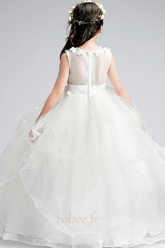 Robe de fille de fleur Balançoire A-ligne Glissière Longueur Cheville - Page 2