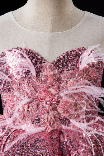 Robe de fille de fleur Paillettes Petit collier circulaire Norme - Page 5