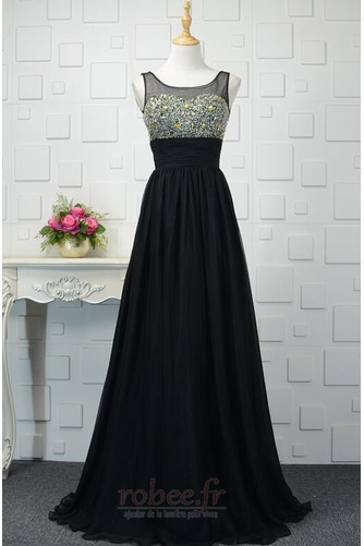 Robe de soirée Montrer A-ligne Ruché Naturel taille Scintillait - Page 6