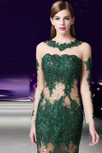 Robe de soirée Sexy Col Bateau Naturel taille Longue Montrer - Page 3