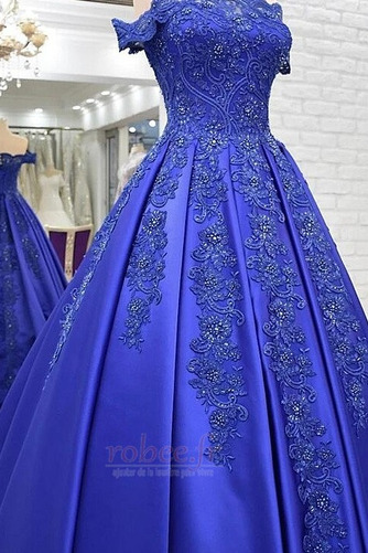 Robe de bal Longue Corsage Avec Bijoux Cérémonial Manche Courte - Page 1